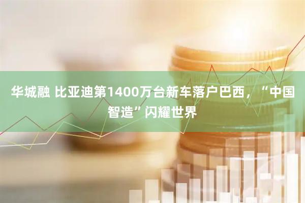 华城融 比亚迪第1400万台新车落户巴西,“中国智造”闪耀世界
