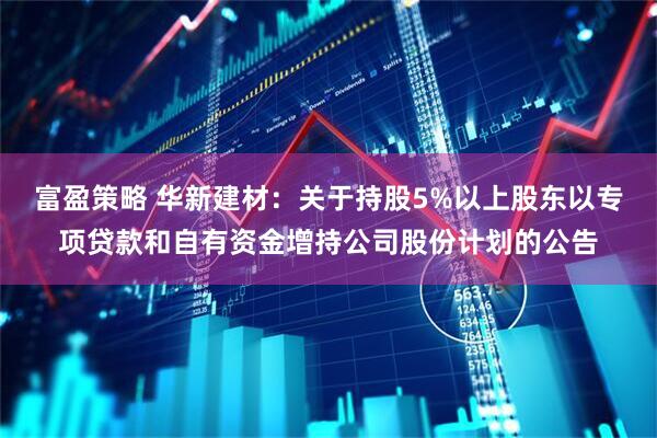 富盈策略 华新建材：关于持股5%以上股东以专项贷款和自有资金增持公司股份计划的公告
